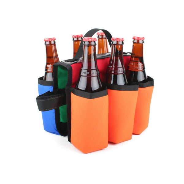 This 6 pack beer and soda can holder is the ultimate party