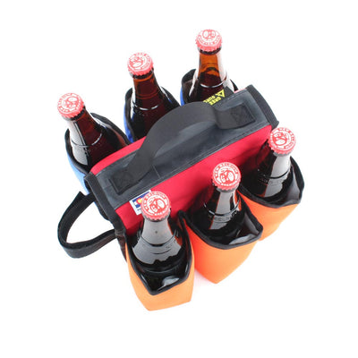 Beverage Buddy - Magnetic Refrigerator Bottle Holder (Holds 6 Bottles)